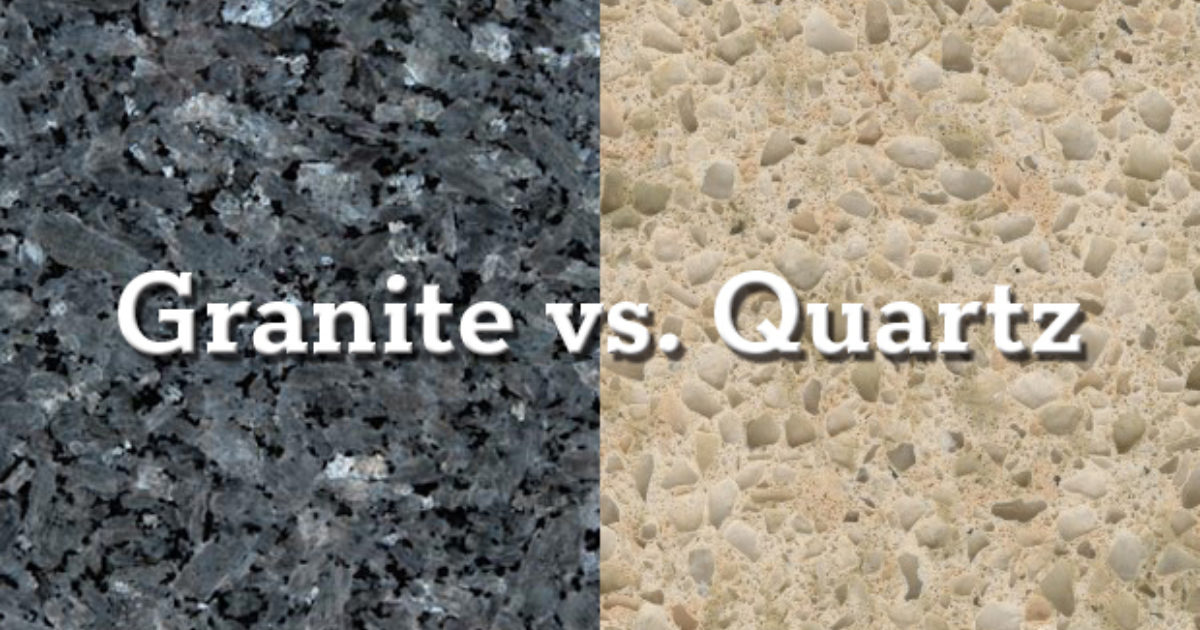 Compare granite and quartz
